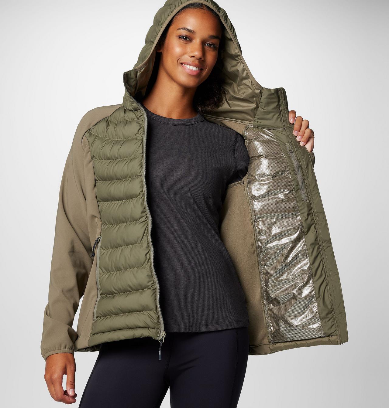 Women's Powder Lite™ II Hybrid Hooded Jacket 6