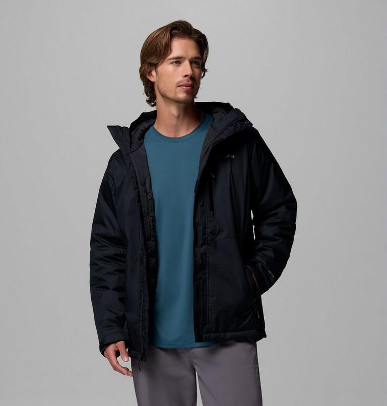 Men's Oak Harbor II Insulated Waterproof Jacket, Color: Black, image 5