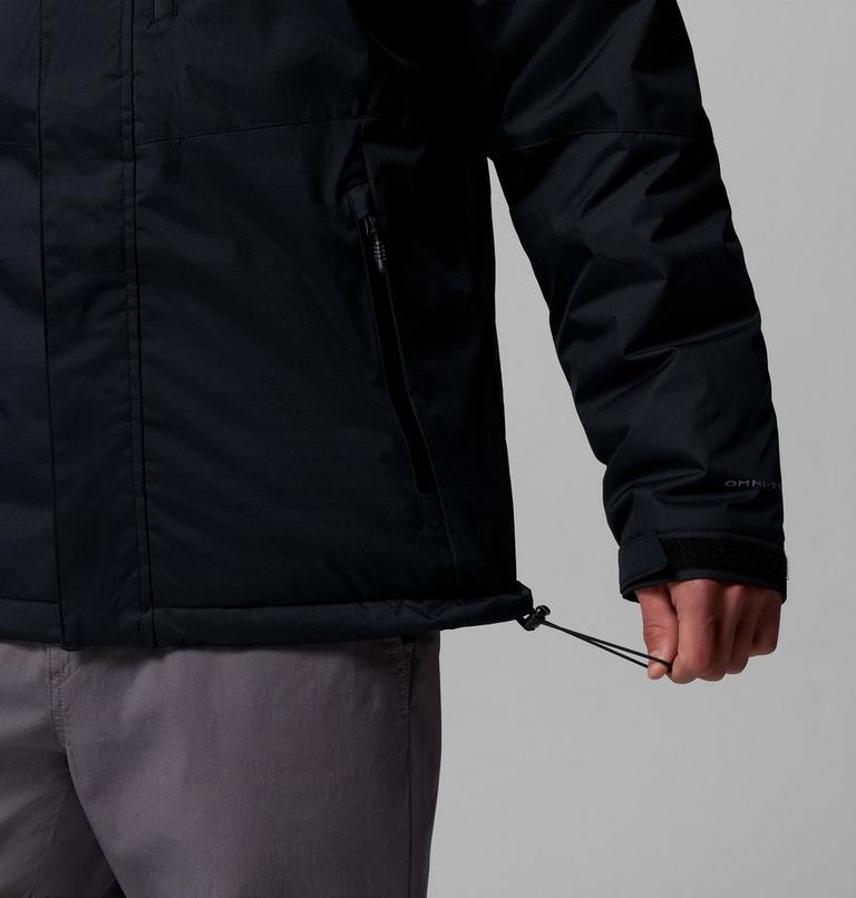 Men's Oak Harbor II Insulated Waterproof Jacket, Color: Black, image 10