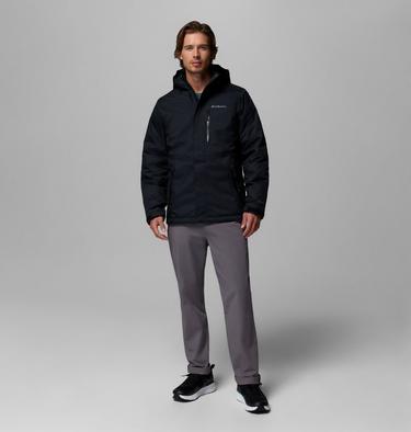 Men's Oak Harbor II Insulated Waterproof Jacket, Color: Black, image 6