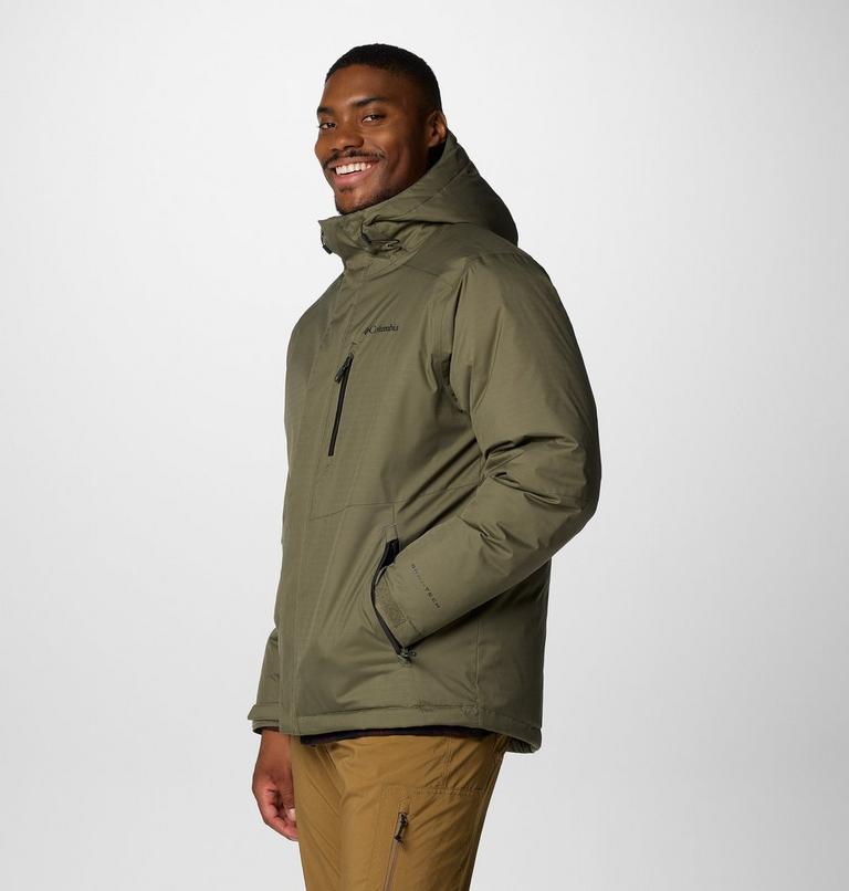 Men's Oak Harbor II Insulated Waterproof Jacket, Color: Stone Green, image 4