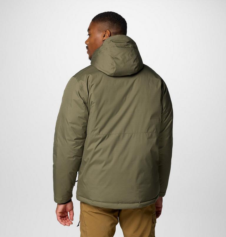 Men's Oak Harbor II Insulated Waterproof Jacket, Color: Stone Green, image 2