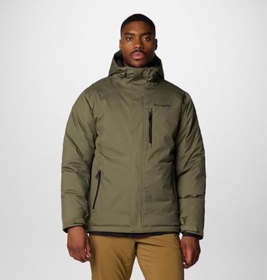 Men's Oak Harbor II Insulated Waterproof Jacket, Color: Stone Green, image 13
