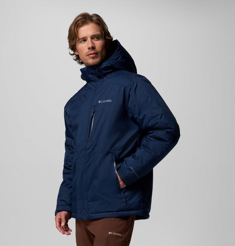 Men's Oak Harbor II Insulated Waterproof Jacket, Color: Collegiate Navy, image 4