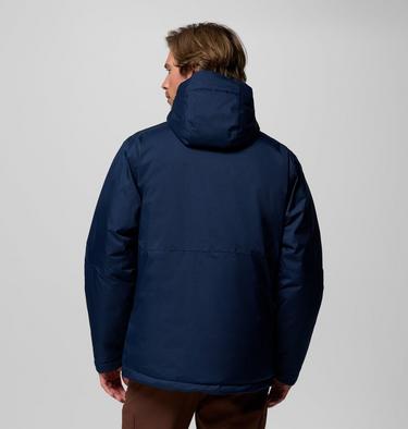 Men's Oak Harbor II Insulated Waterproof Jacket, Color: Collegiate Navy, image 11