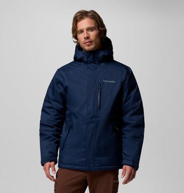 Men's Oak Harbor II Insulated Waterproof Jacket, Color: Collegiate Navy, image 9