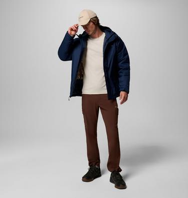 Men's Oak Harbor II Insulated Waterproof Jacket, Color: Collegiate Navy, image 10