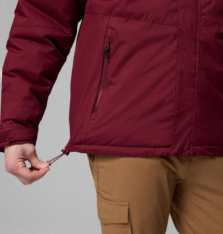 Men's Oak Harbor II Insulated Waterproof Jacket, Color: Rich Wine, image 6