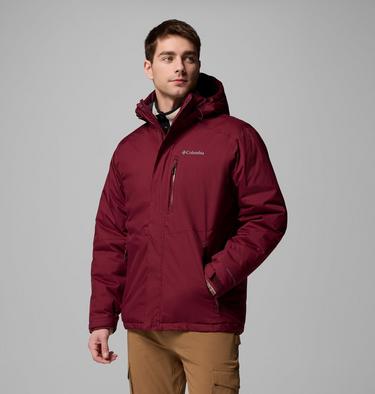Men's Oak Harbor II Insulated Waterproof Jacket, Color: Rich Wine, image 1