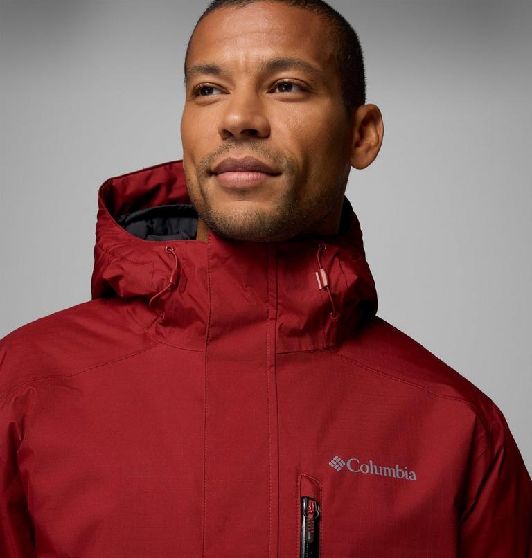 Men's Oak Harbor II Insulated Waterproof Jacket, Color: Red Oxide, image 8