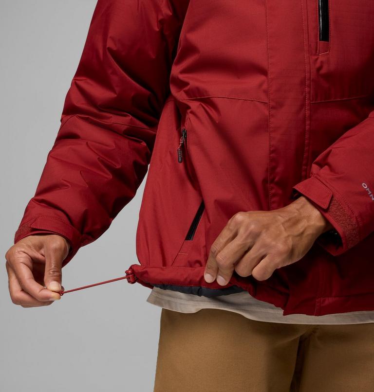 Men's Oak Harbor II Insulated Waterproof Jacket, Color: Red Oxide, image 9