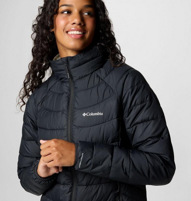 Women's Powder Lite II Full Zip Jacket, Color: Black, image 5