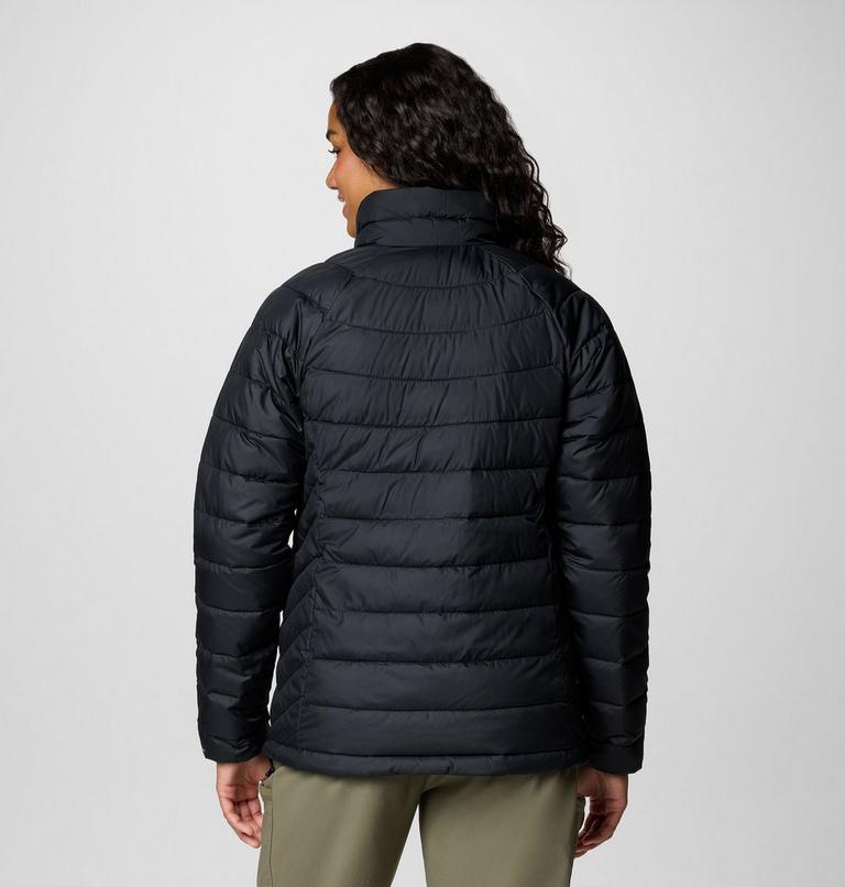 Women's Powder Lite II Full Zip Jacket, Color: Black, image 2