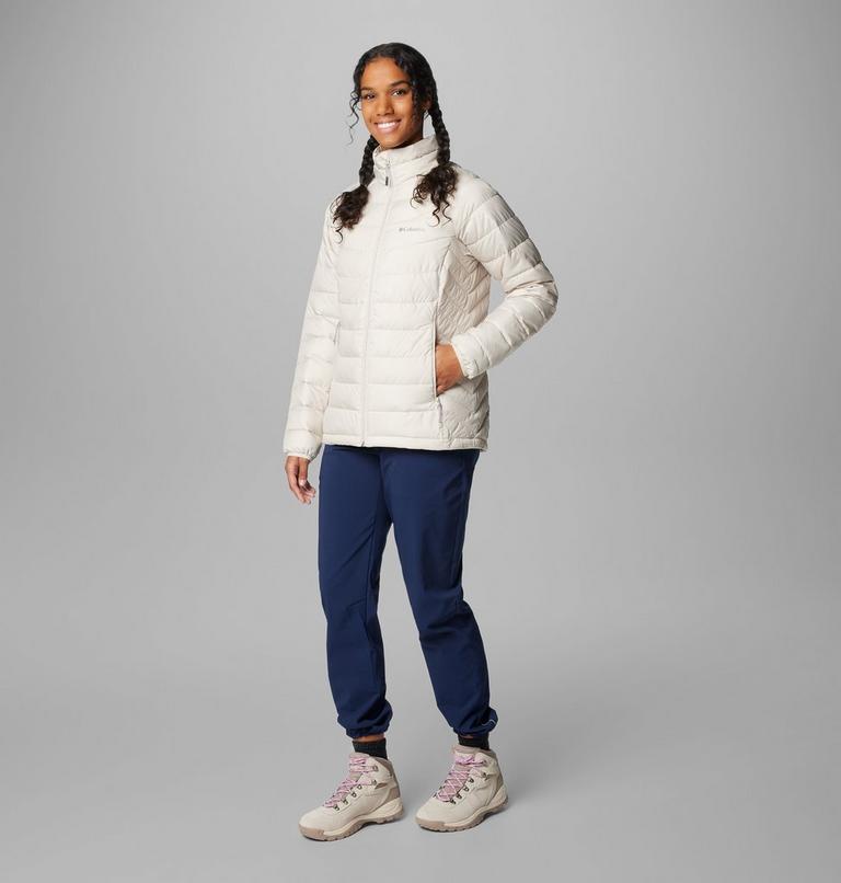 Women's Powder Lite II Full Zip Jacket, Color: Dark Stone, image 3