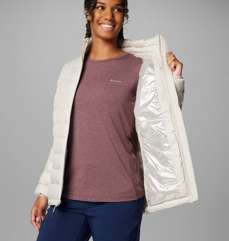 Women's Powder Lite II Full Zip Jacket, Color: Dark Stone, image 6