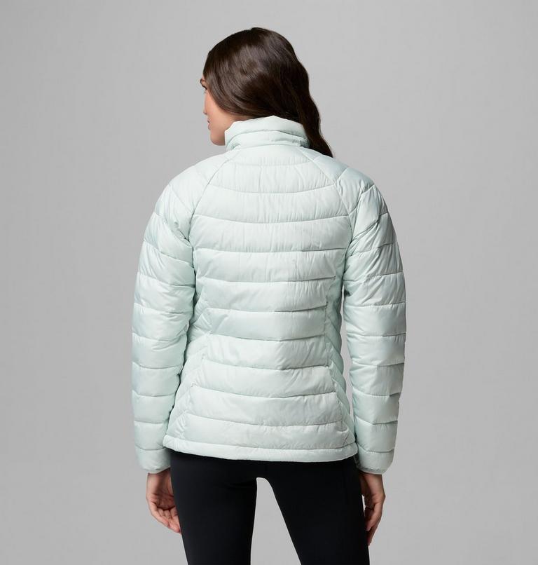 Women's Powder Lite II Full Zip Jacket, Color: Tea Light, image 3