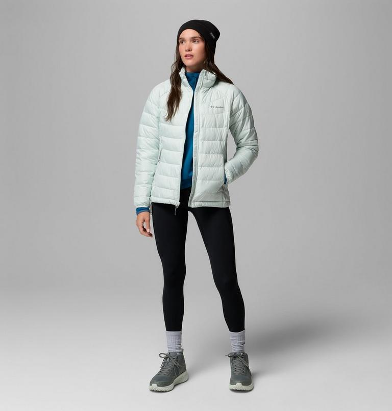 Women's Powder Lite II Full Zip Jacket, Color: Tea Light, image 2