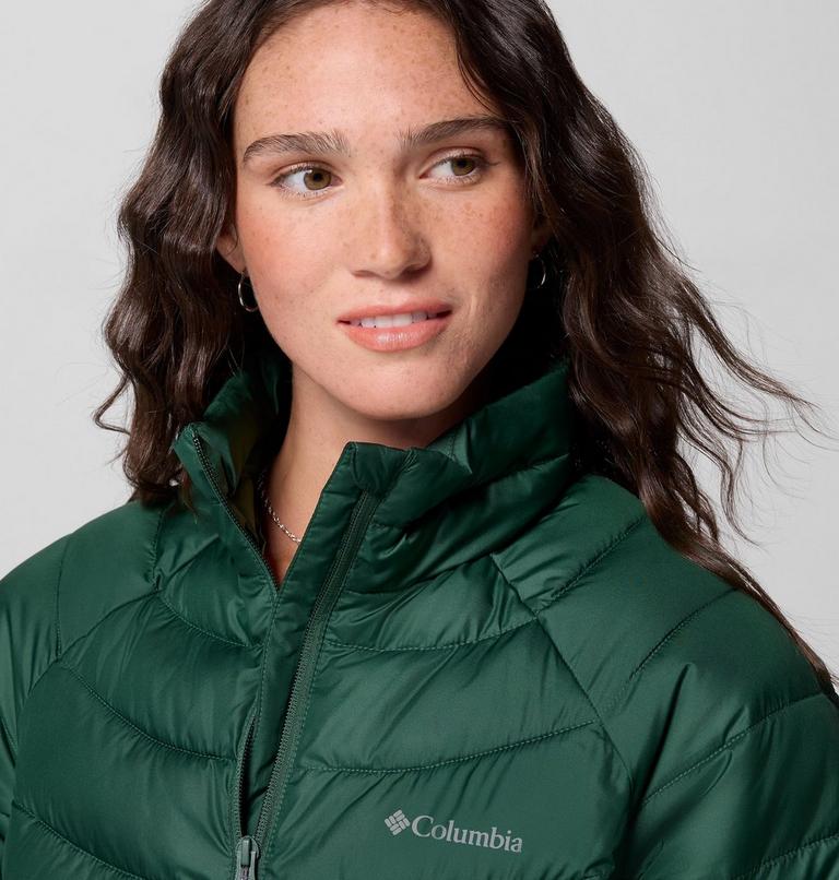Women's Powder Lite II Full Zip Jacket, Color: Rain Forest, image 8