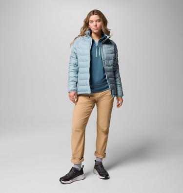 Chaqueta aislante Powder Lite II para mujer, Color: Crushed Blue, image 4