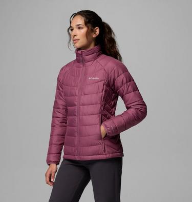 Veste Isol&eacute;e Powder Lite II Femme, Color: Antique Mauve, image 4