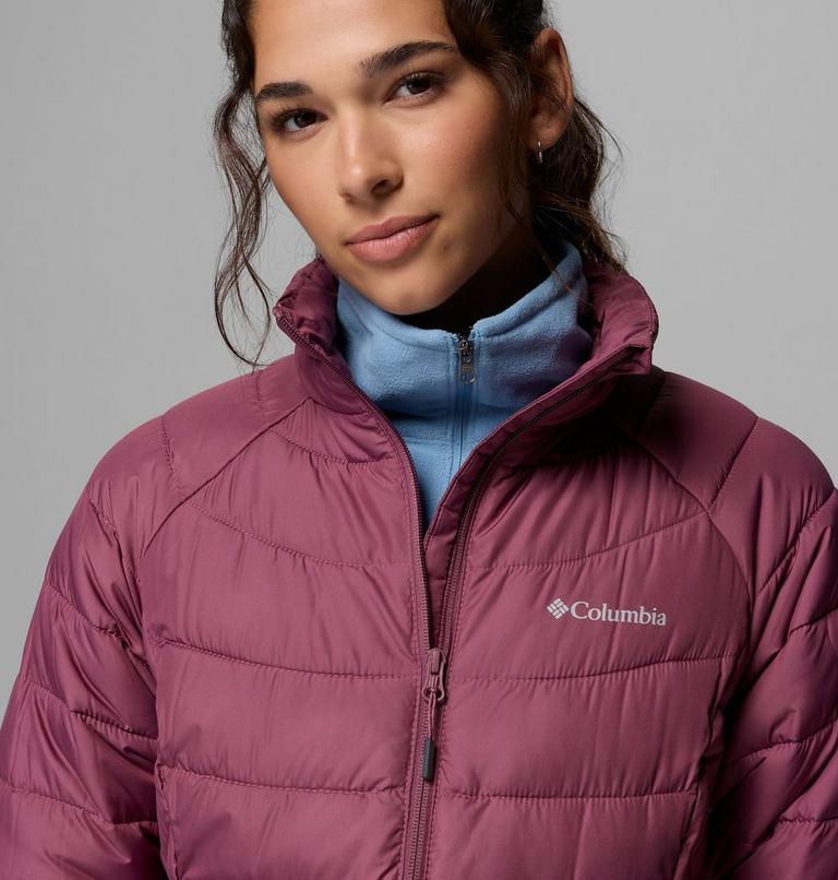 Women's Powder Lite II Full Zip Jacket, Color: Antique Mauve, image 7