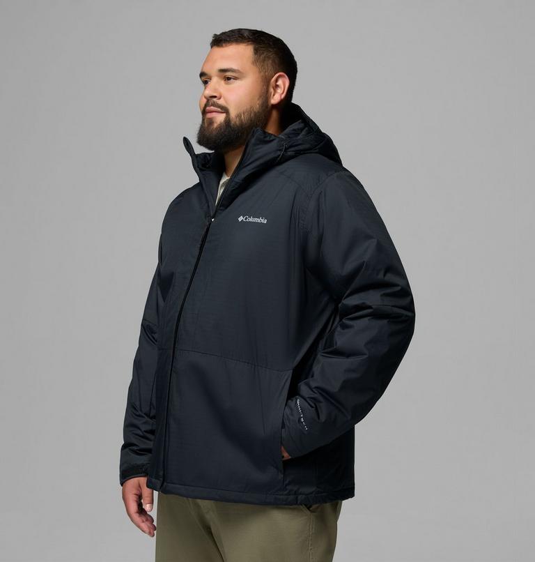 Men's Point Park II Waterproof Insulated Jacket - Extended Size, Color: Black, image 4