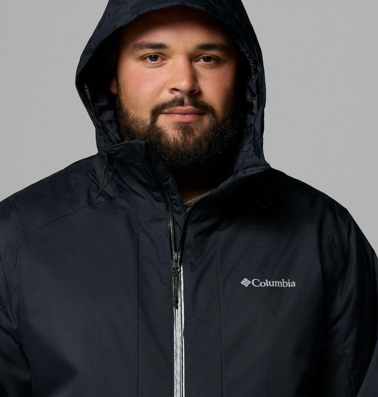 Men's Point Park II Waterproof Insulated Jacket - Extended Size, Color: Black, image 7