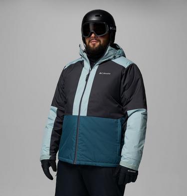 Men's Point Park II Waterproof Insulated Jacket - Extended Size, Color: Everblue, Shark, Crushed Blue, image 4