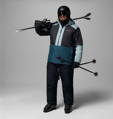 Men's Point Park II Waterproof Insulated Jacket - Extended Size, Color: Everblue, Shark, Crushed Blue, image 2