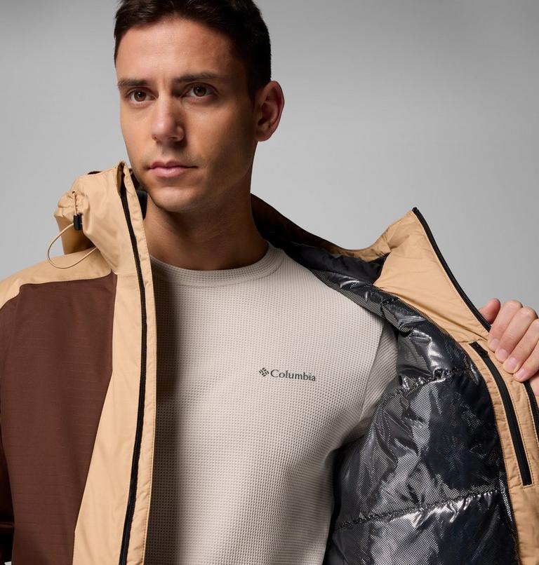 Men's Point Park II Waterproof Insulated Jacket, Color: Black, Tobacco, Canoe, image 8