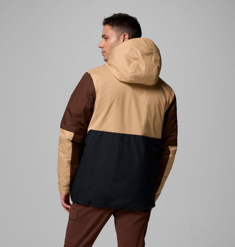 Men's Point Park II Waterproof Insulated Jacket, Color: Black, Tobacco, Canoe, image 3