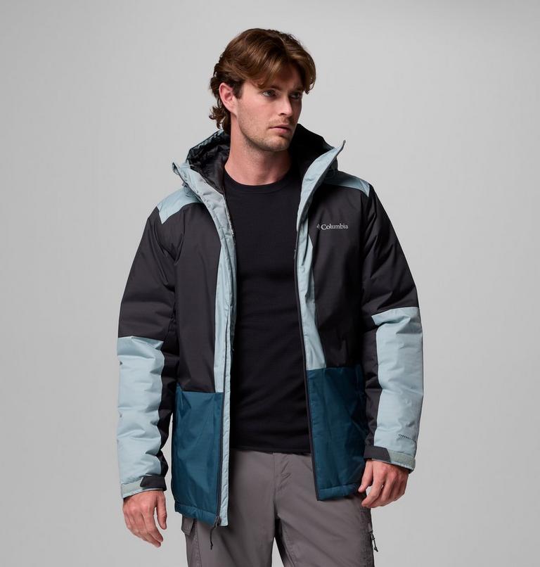 Men's Point Park II Waterproof Insulated Jacket, Color: Everblue, Shark, Crushed Blue, image 5