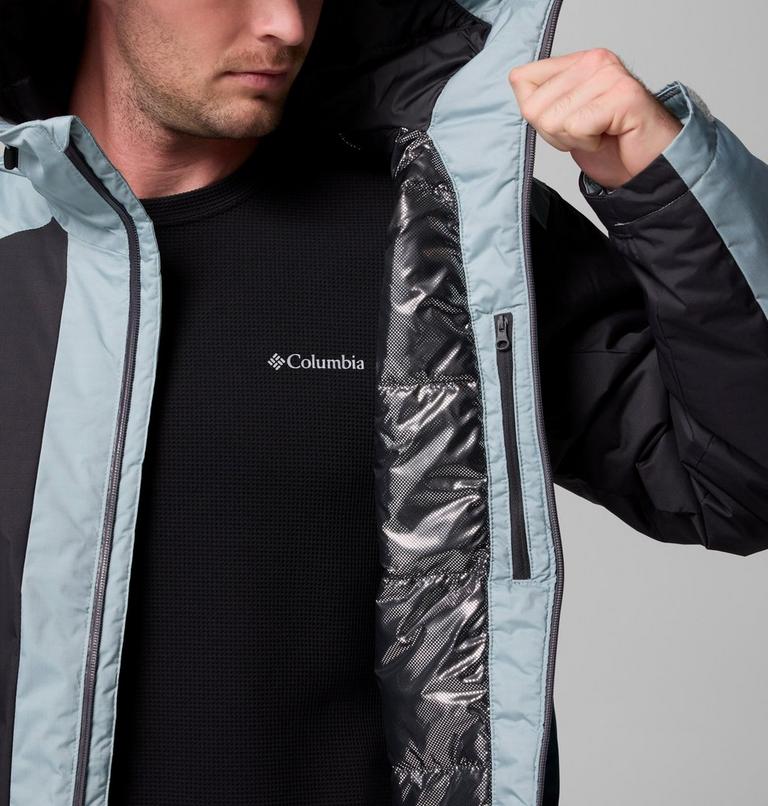 Men's Point Park II Waterproof Insulated Jacket, Color: Everblue, Shark, Crushed Blue, image 7
