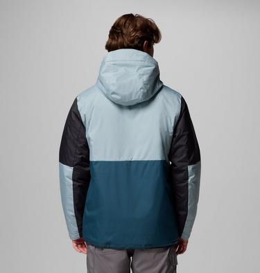 Men's Point Park II Waterproof Insulated Jacket, Color: Everblue, Shark, Crushed Blue, image 3