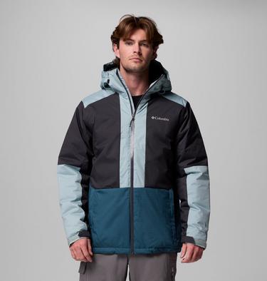 Men's Point Park II Waterproof Insulated Jacket, Color: Everblue, Shark, Crushed Blue, image 1