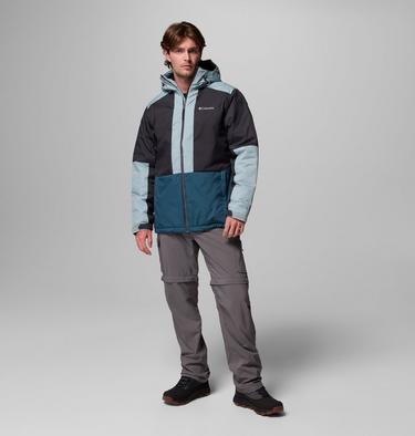 Men's Point Park II Waterproof Insulated Jacket, Color: Everblue, Shark, Crushed Blue, image 2