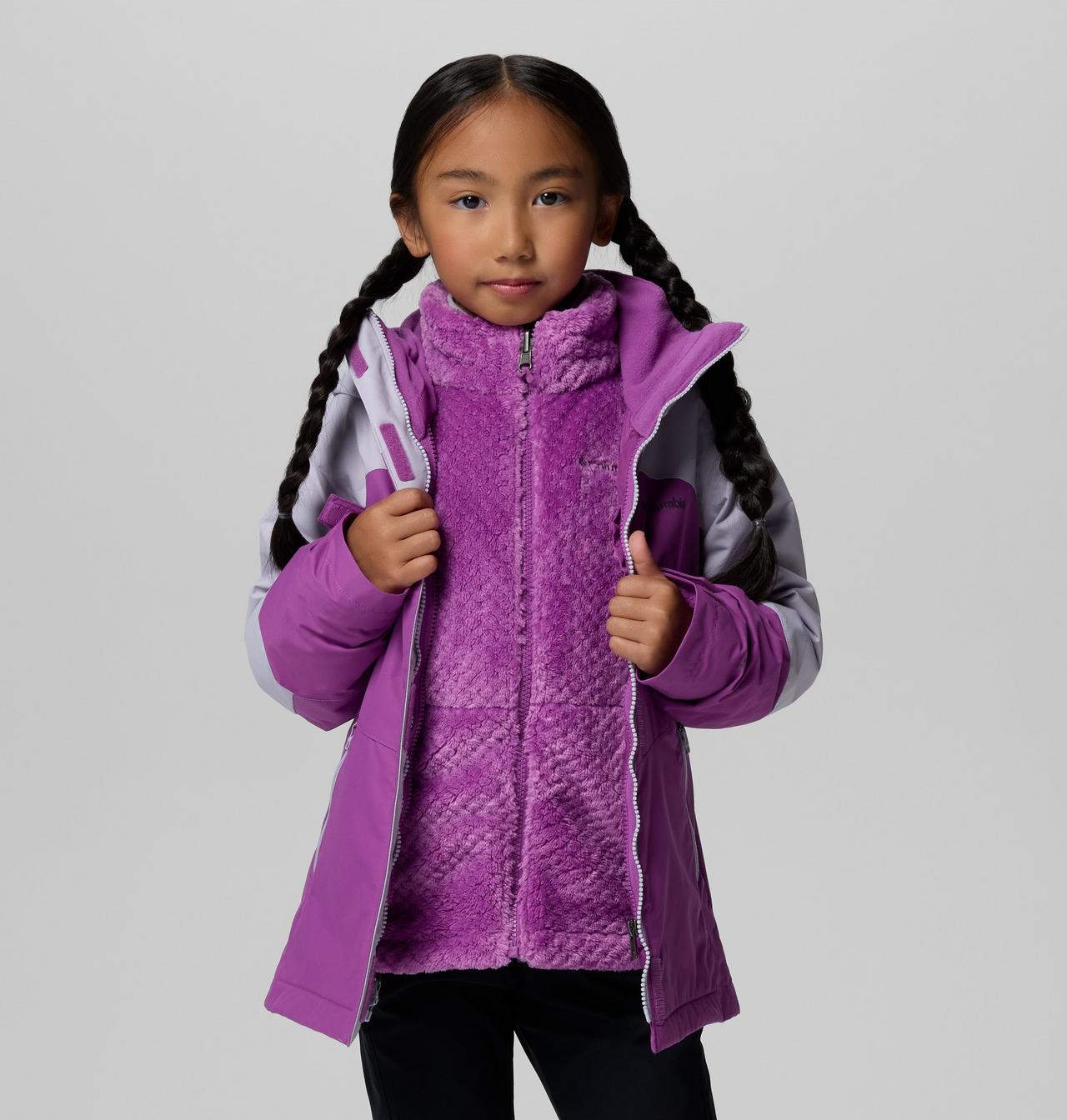 Girls' Bugaboo™ III Fleece Interchange Jacket 4