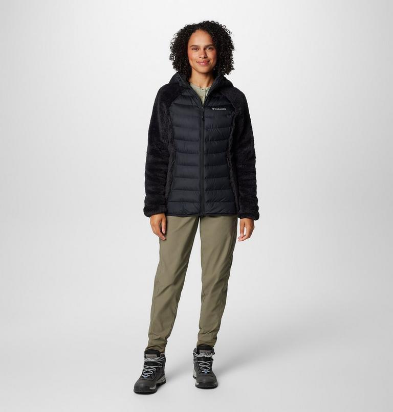 Forro polar sherpa híbrido Powder Lite II para mujer, Color: Black, image 3