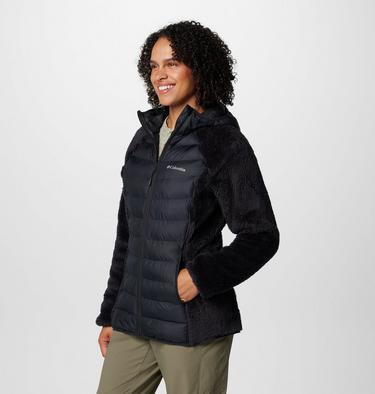 Veste en Polaire Sherpa Hybride Powder Lite II Femme, Color: Black, image 12