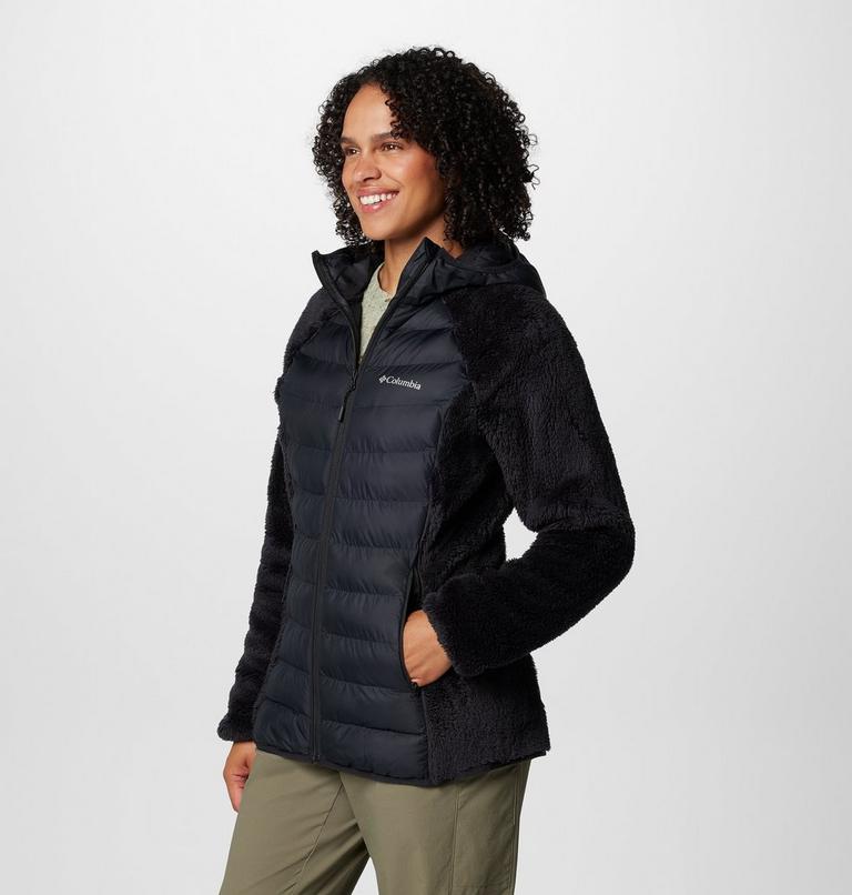 Forro polar sherpa híbrido Powder Lite II para mujer, Color: Black, image 4