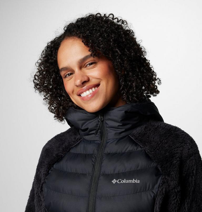 Forro polar sherpa híbrido Powder Lite II para mujer, Color: Black, image 5