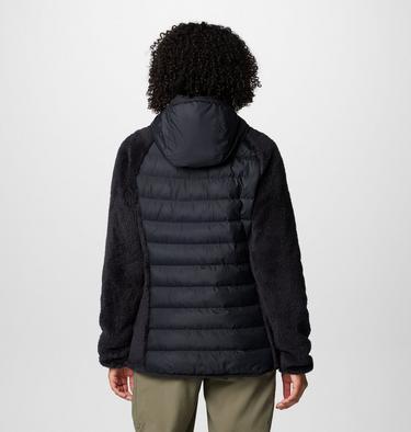 Veste en Polaire Sherpa Hybride Powder Lite II Femme, Color: Black, image 10