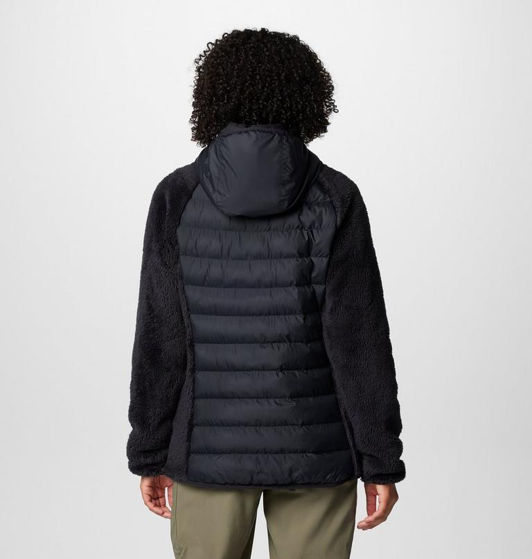 Forro polar sherpa híbrido Powder Lite II para mujer, Color: Black, image 2