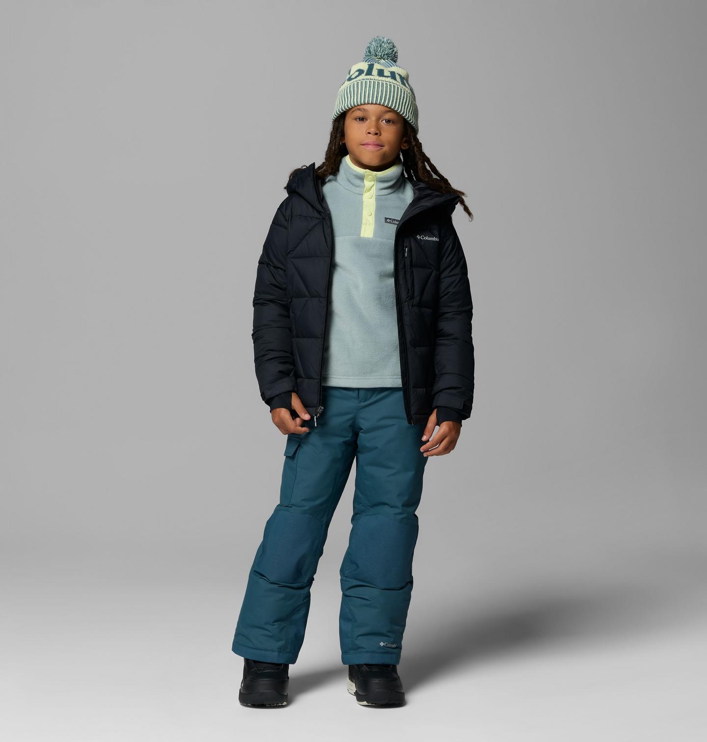 Куртка Columbia Winter Powder III Quilted Jacket для мальчиков, цвет: Чёрный — фото 2