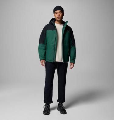 Giacca imbottita impermeabile Hikebound II da uomo, Color: Rain Forest, Black, image 6