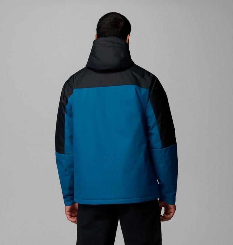 Men's Hikebound II Insulated Waterproof Jacket, Color: Phoenix Blue, Black, image 3