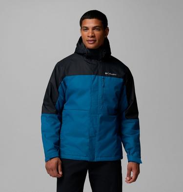 Men's Hikebound II Insulated Waterproof Jacket, Color: Phoenix Blue, Black, image 5
