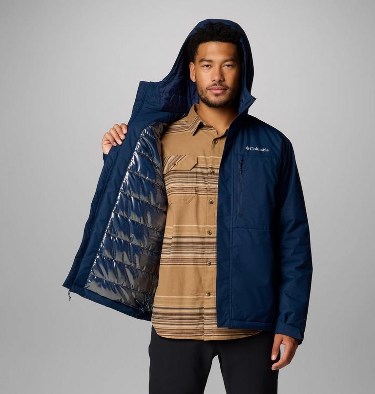 Chaqueta aislante e impermeable Hikebound II para hombre, Color: Collegiate Navy, image 6