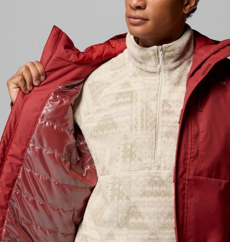 Men's Hikebound II Insulated Waterproof Jacket, Color: Red Oxide, image 6