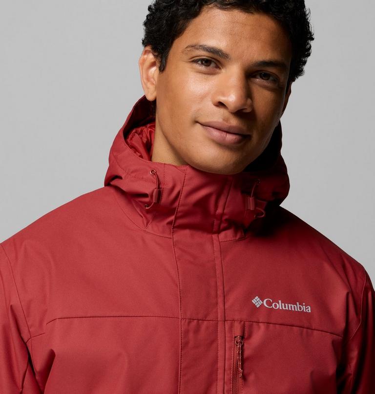 Men's Hikebound II Insulated Waterproof Jacket, Color: Red Oxide, image 7